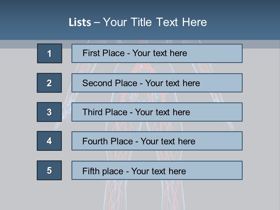 Cool Unit Power PowerPoint Template