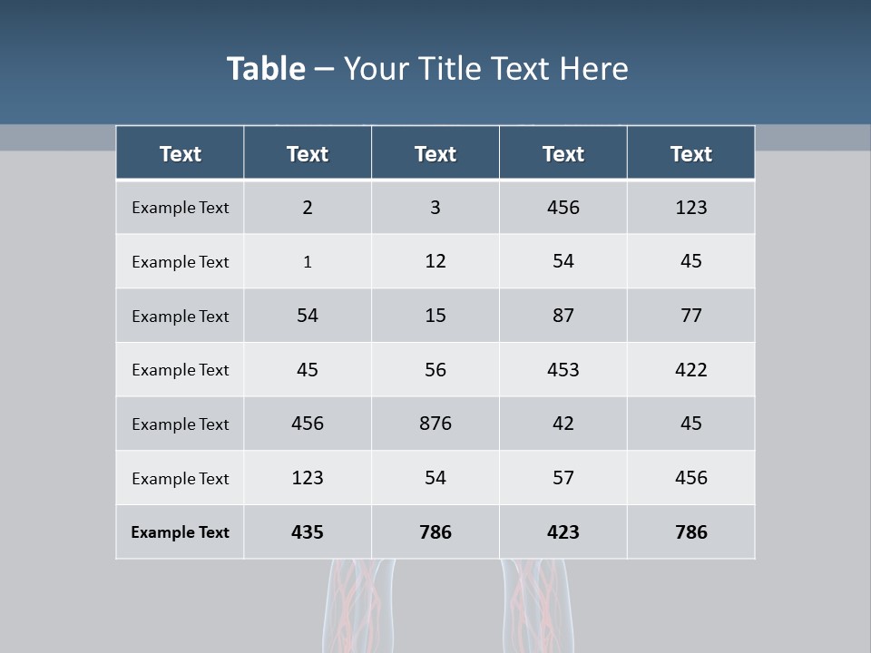Cool Unit Power PowerPoint Template