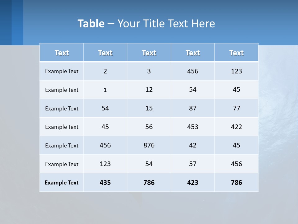 White Temperature Unit PowerPoint Template