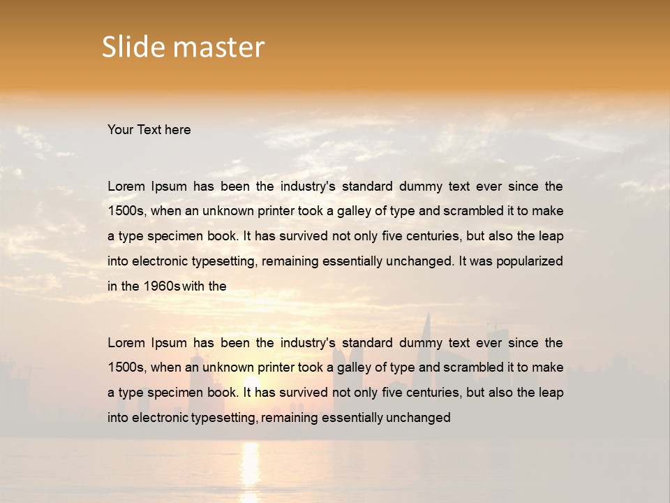 Cooling Temperature Conditioner PowerPoint Template