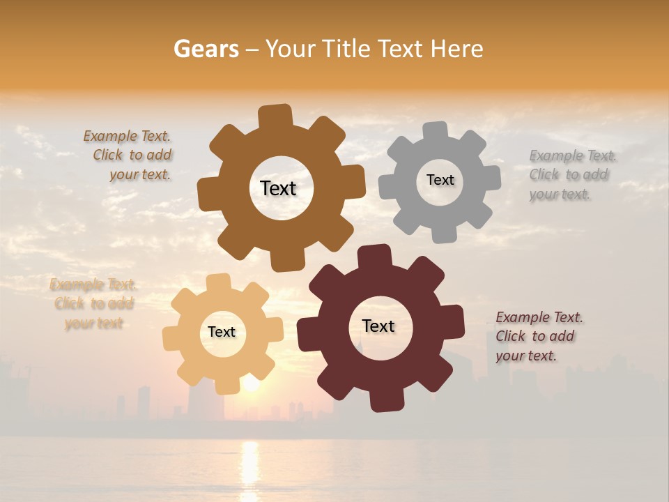 Cooling Temperature Conditioner PowerPoint Template