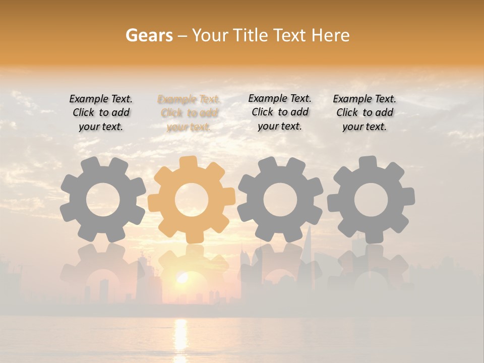 Cooling Temperature Conditioner PowerPoint Template