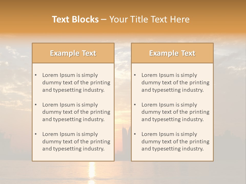 Cooling Temperature Conditioner PowerPoint Template