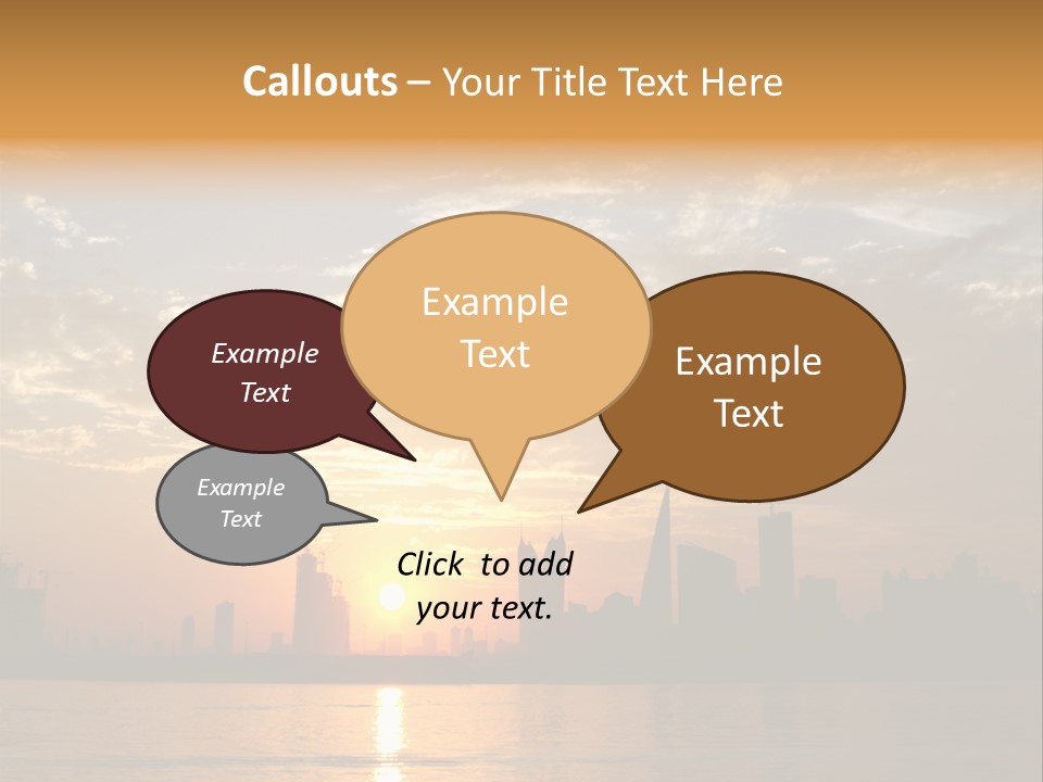 Cooling Temperature Conditioner PowerPoint Template