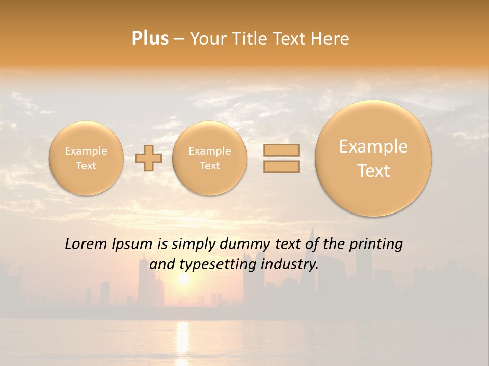 Cooling Temperature Conditioner PowerPoint Template