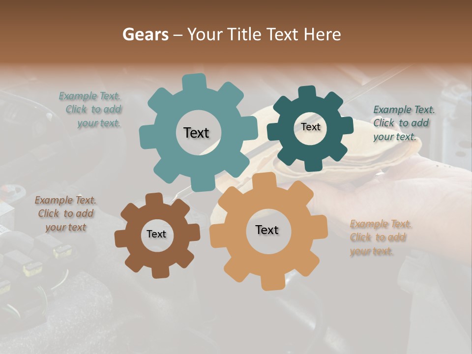 Air System Supply PowerPoint Template
