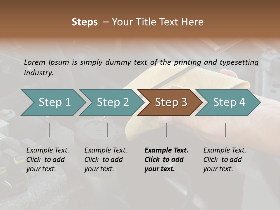 Air System Supply PowerPoint Template