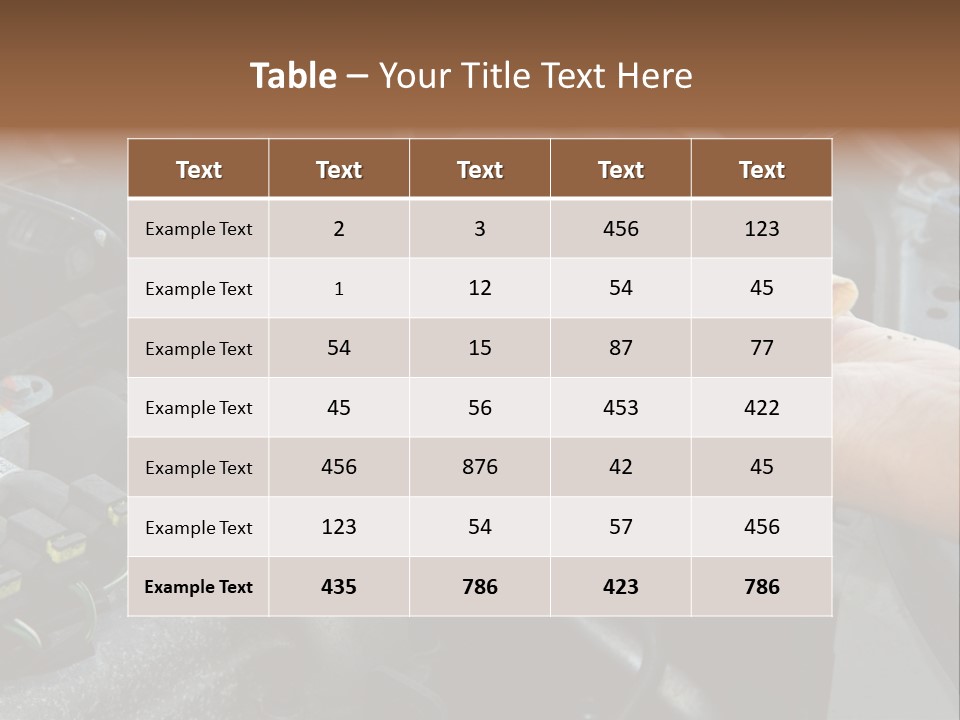 Air System Supply PowerPoint Template