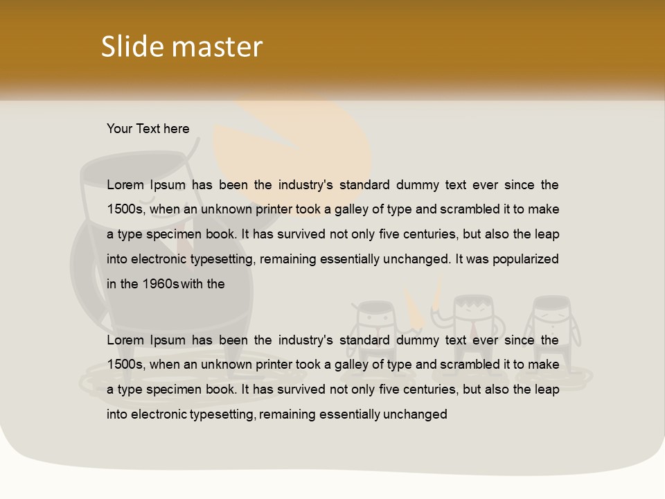 Supply Cooling Remote PowerPoint Template