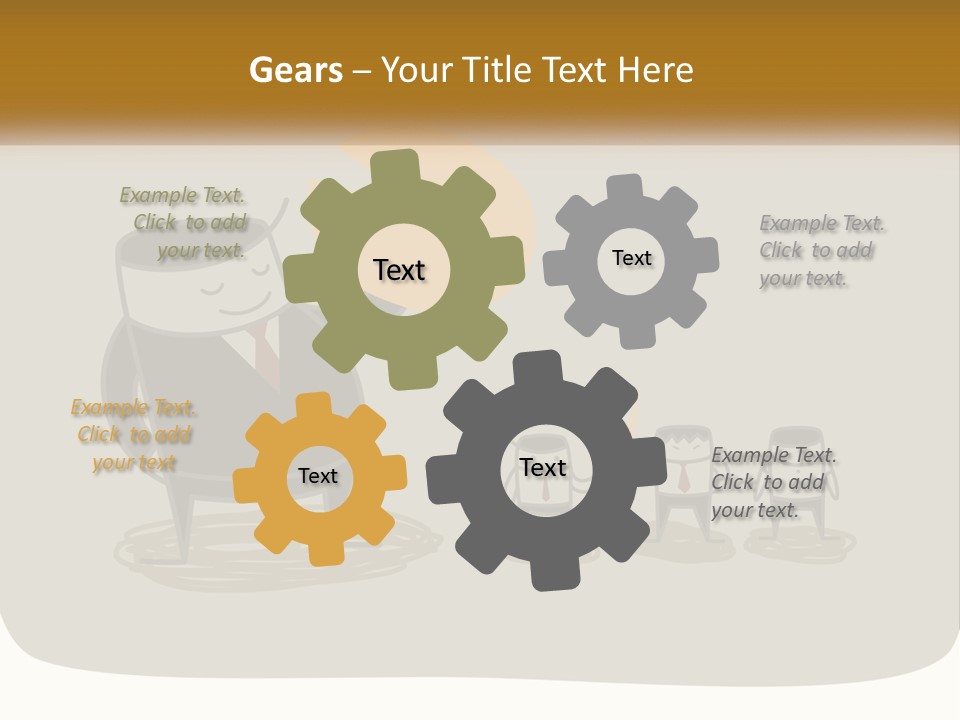 Supply Cooling Remote PowerPoint Template