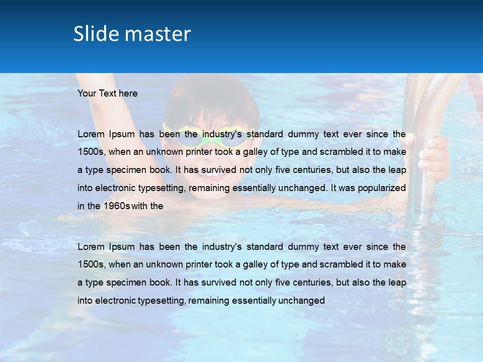 Power Air Electric PowerPoint Template