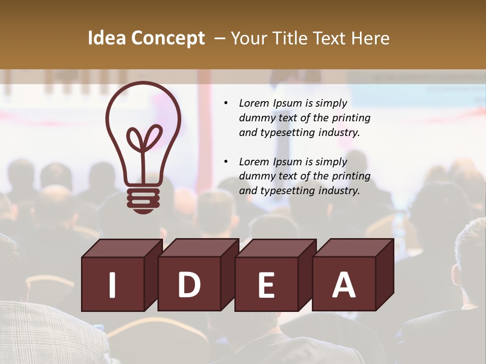 Conditioner Cooling Energy PowerPoint Template