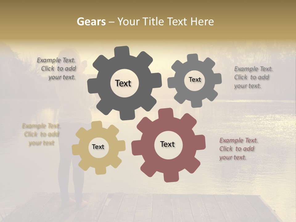 System Electric Cold PowerPoint Template