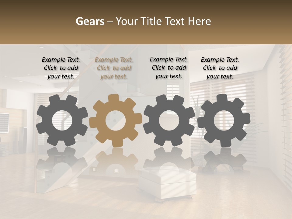 Cool Ventilation Switch PowerPoint Template