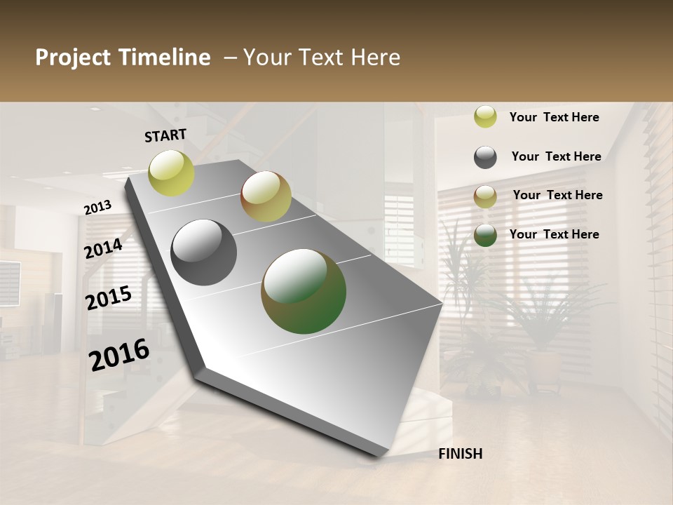 Cool Ventilation Switch PowerPoint Template