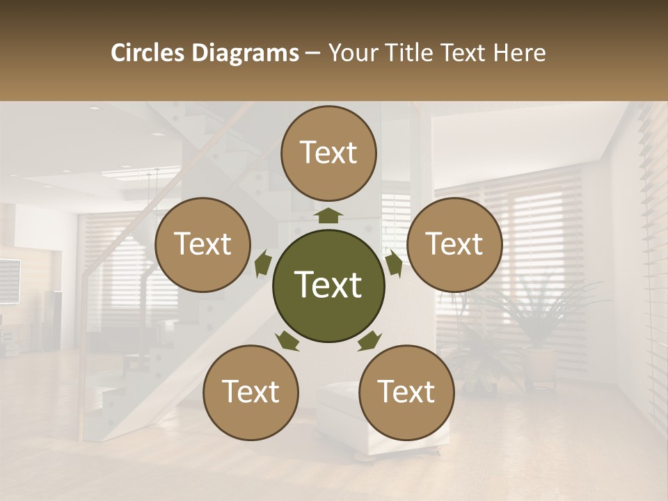 Cool Ventilation Switch PowerPoint Template