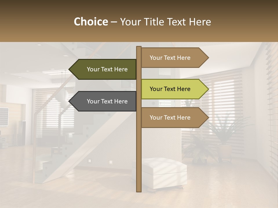 Cool Ventilation Switch PowerPoint Template