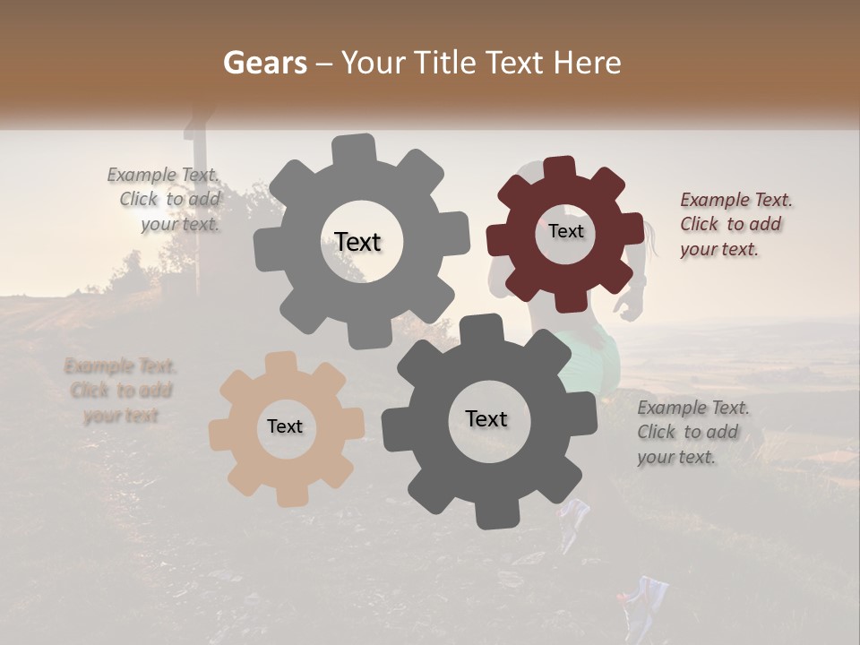 Power Cool Cold PowerPoint Template