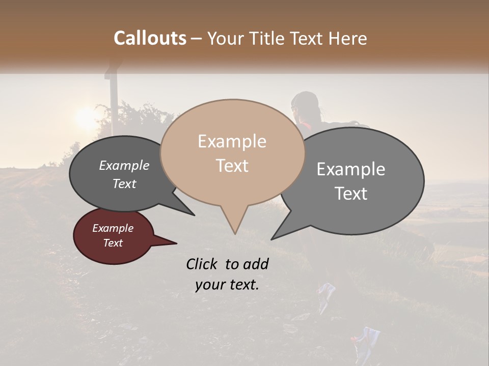 Power Cool Cold PowerPoint Template