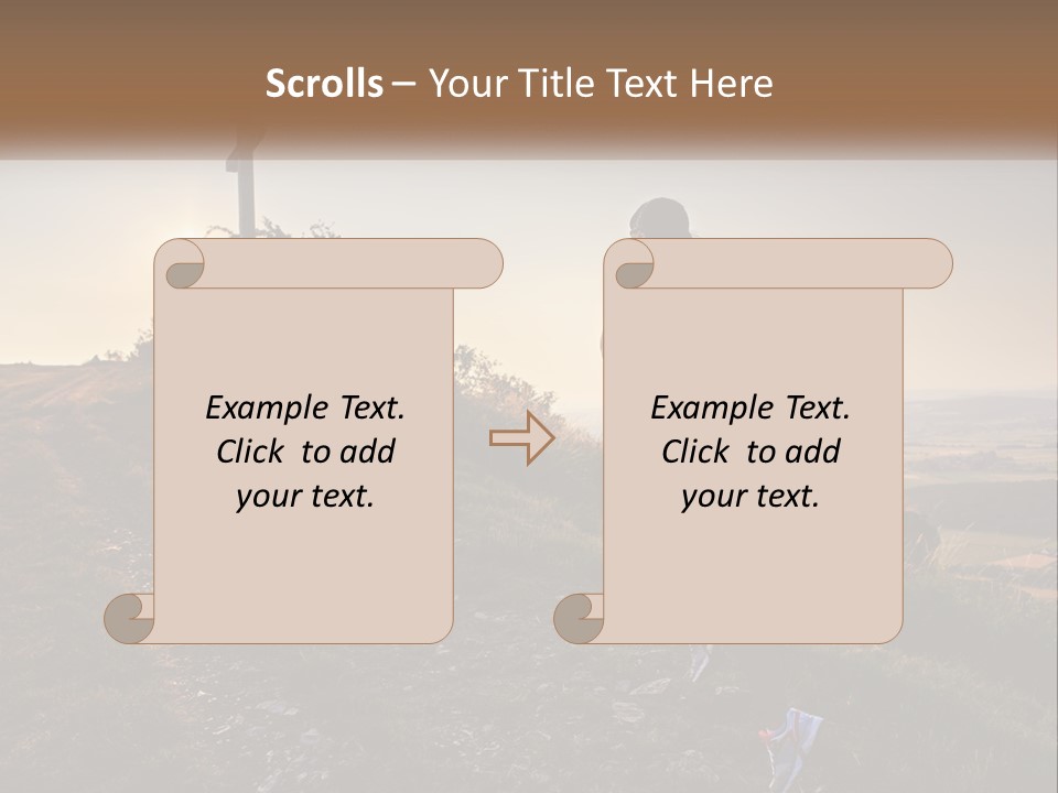 Power Cool Cold PowerPoint Template