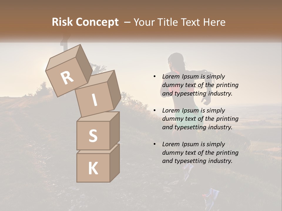 Power Cool Cold PowerPoint Template