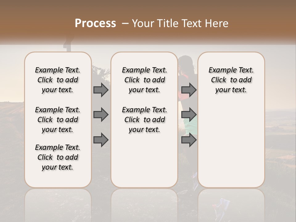 Power Cool Cold PowerPoint Template
