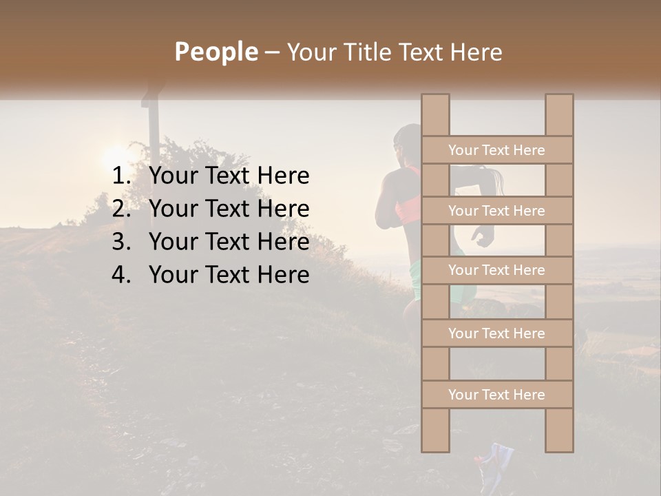 Power Cool Cold PowerPoint Template