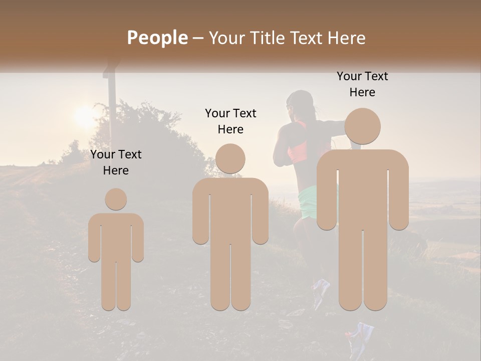 Power Cool Cold PowerPoint Template