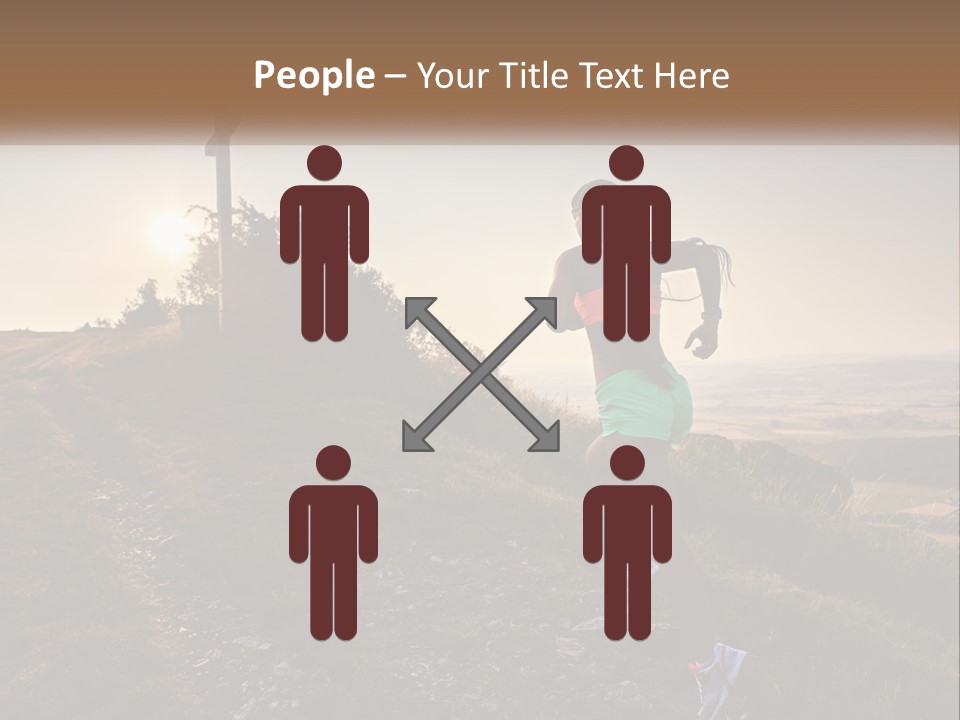 Power Cool Cold PowerPoint Template