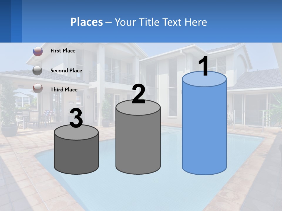 Technology House Cooling PowerPoint Template