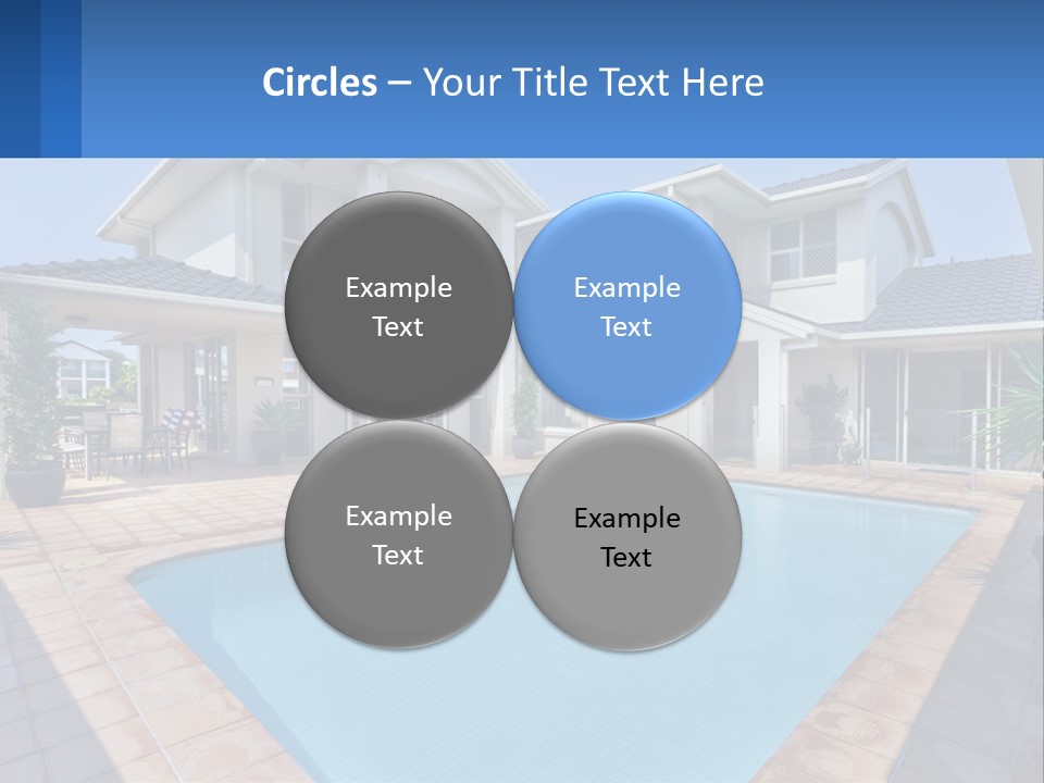 Technology House Cooling PowerPoint Template