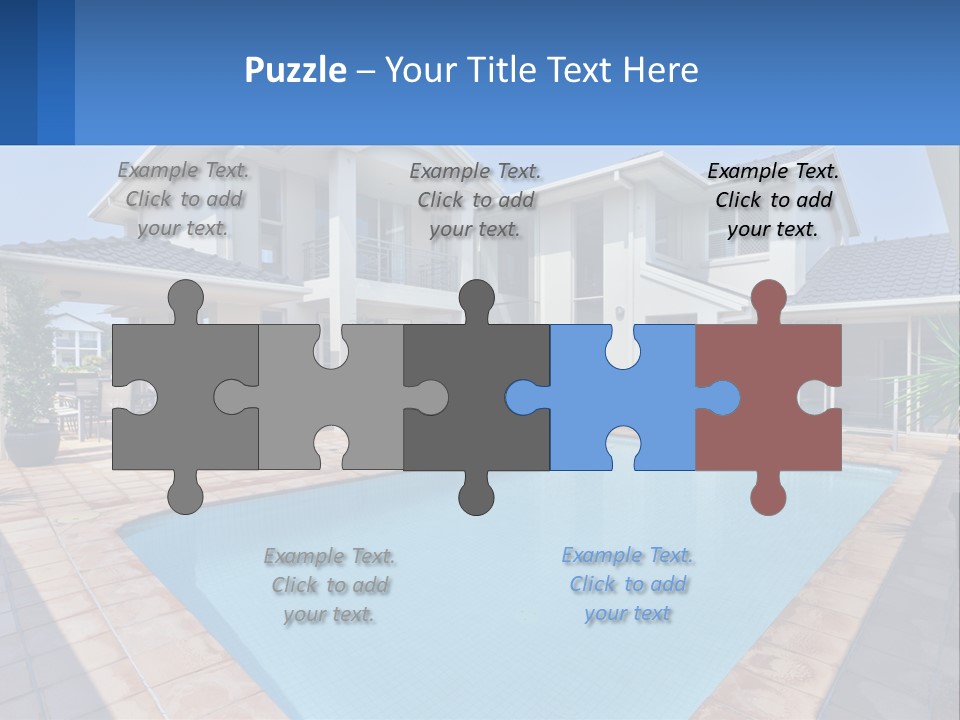Technology House Cooling PowerPoint Template