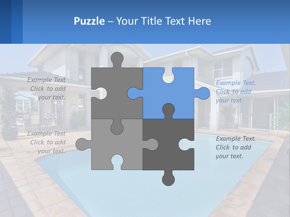 Technology House Cooling PowerPoint Template