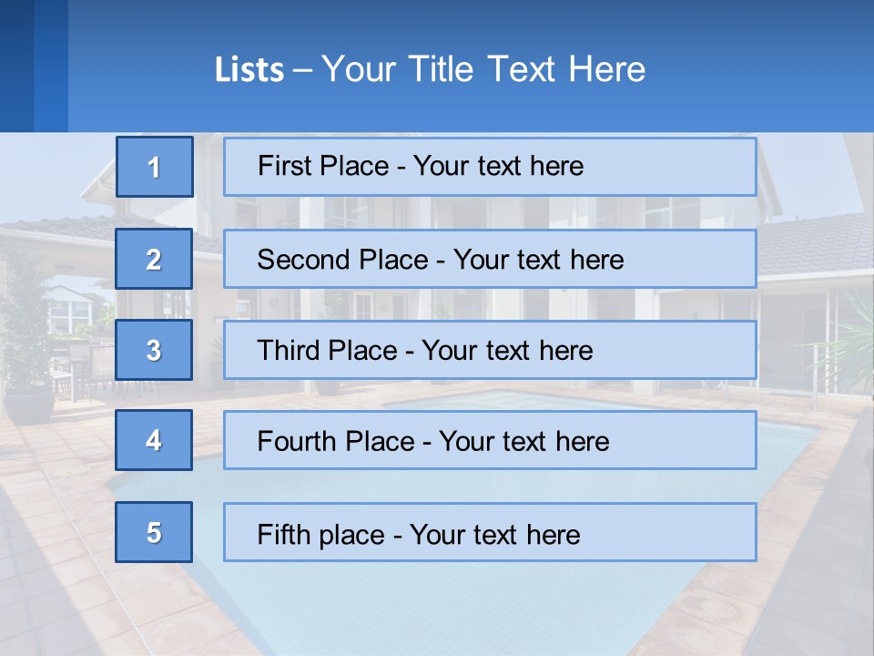 Technology House Cooling PowerPoint Template