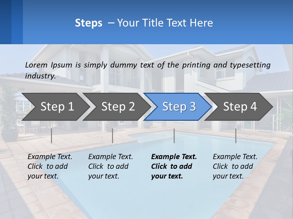Technology House Cooling PowerPoint Template