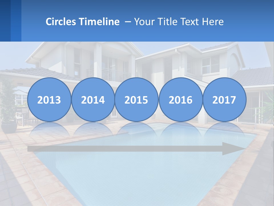 Technology House Cooling PowerPoint Template
