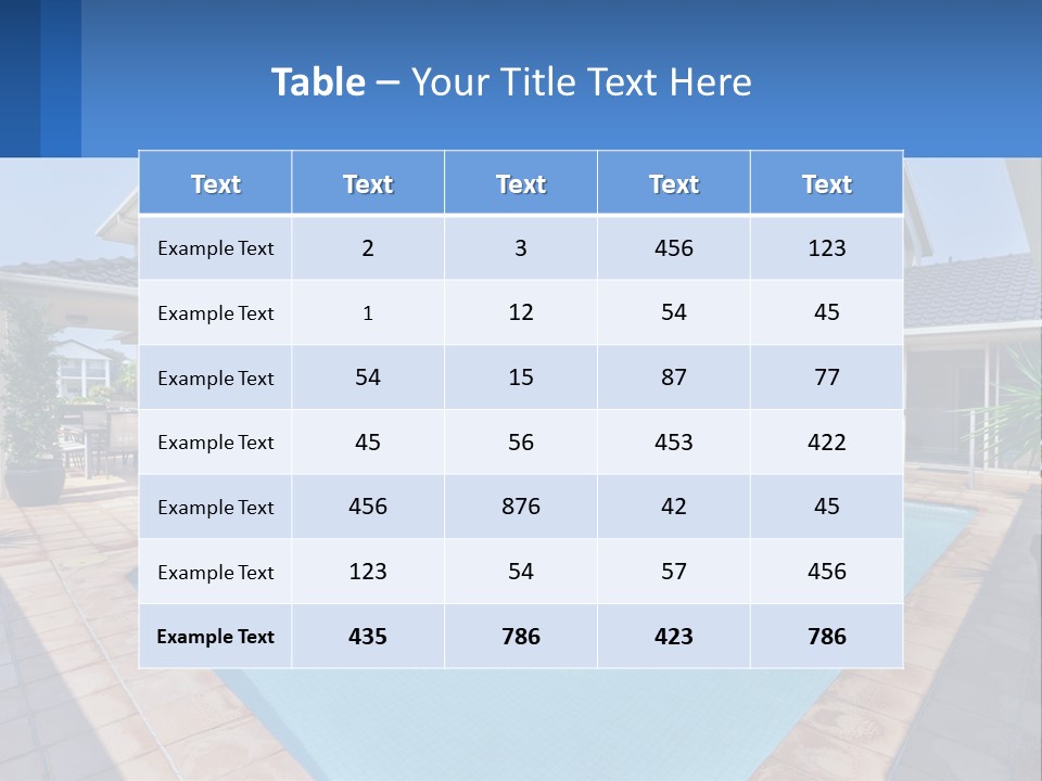 Technology House Cooling PowerPoint Template