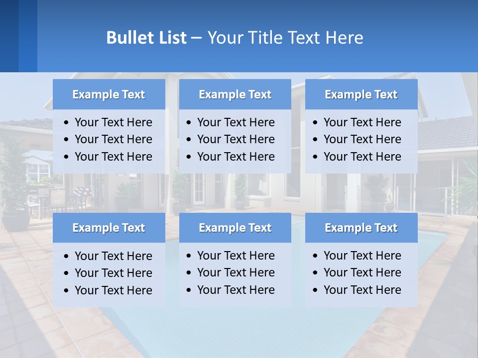 Technology House Cooling PowerPoint Template