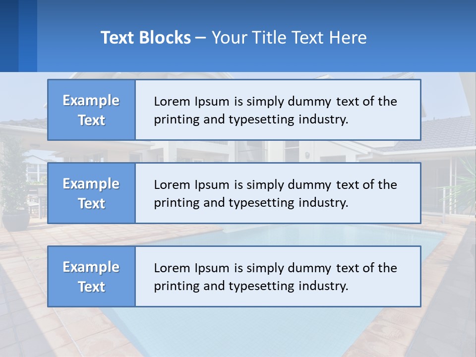Technology House Cooling PowerPoint Template