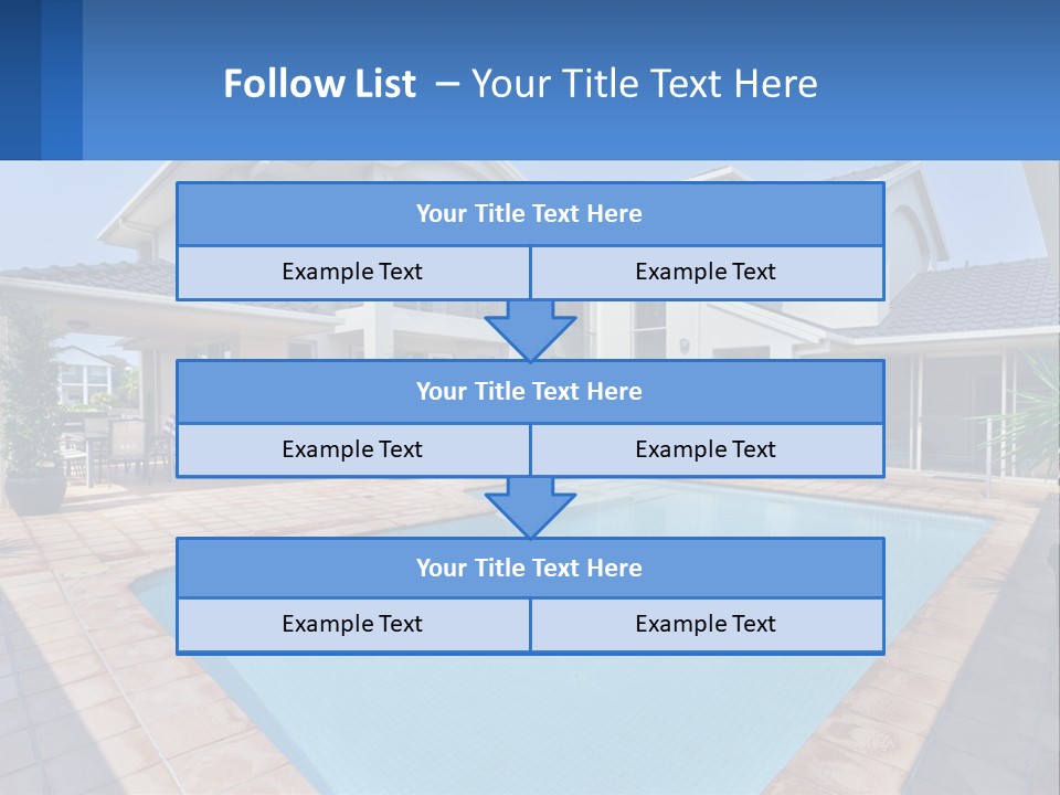 Technology House Cooling PowerPoint Template