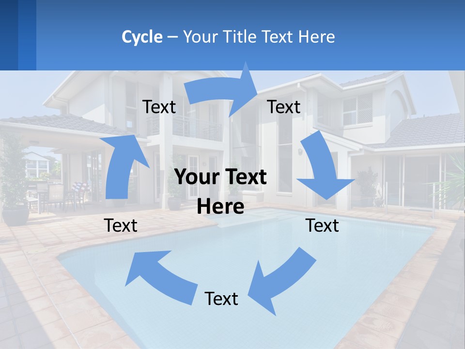 Technology House Cooling PowerPoint Template