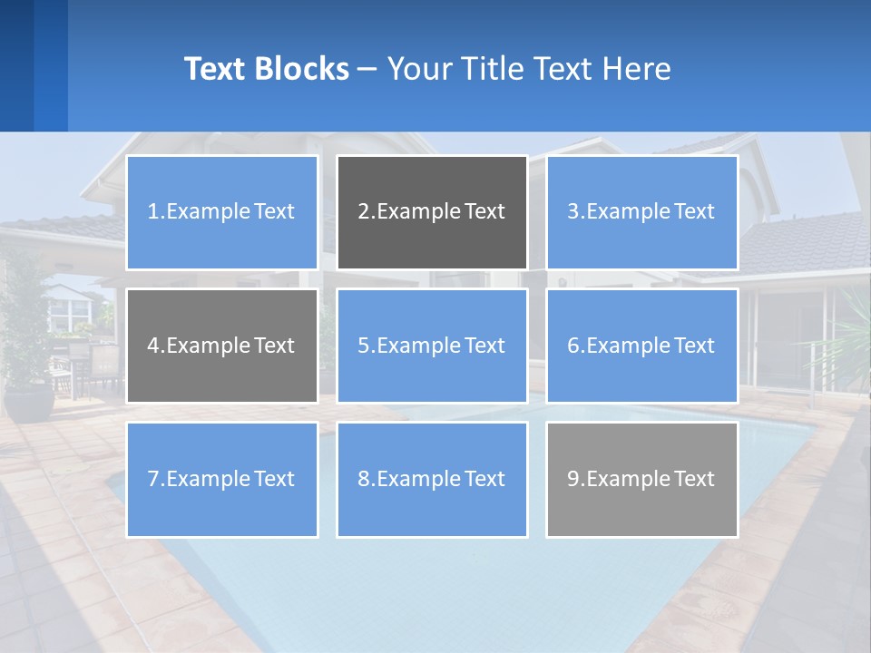 Technology House Cooling PowerPoint Template