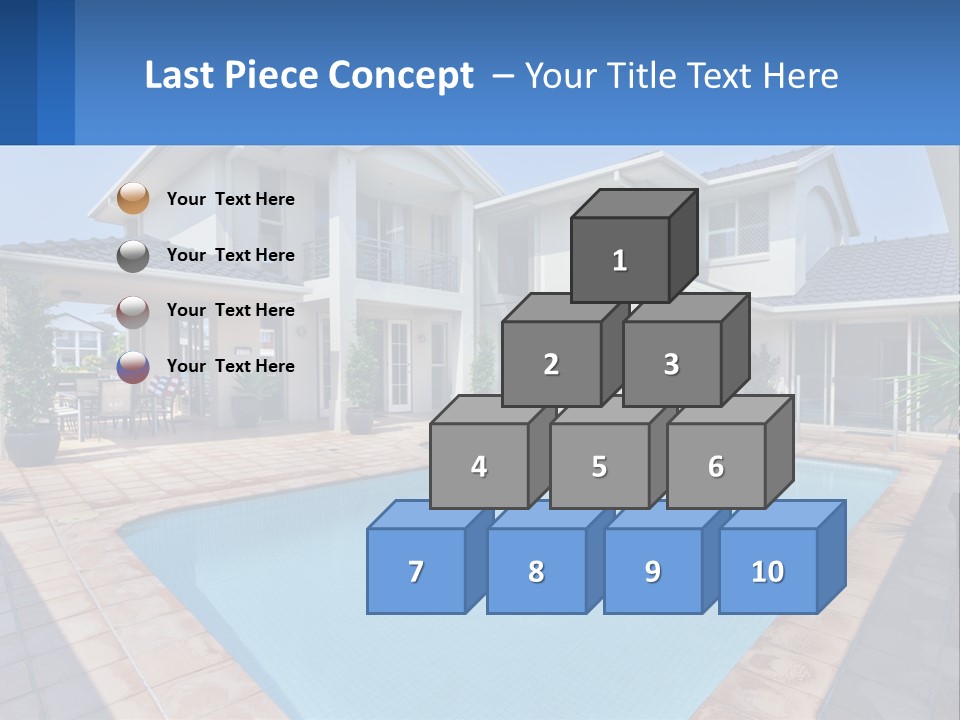 Technology House Cooling PowerPoint Template