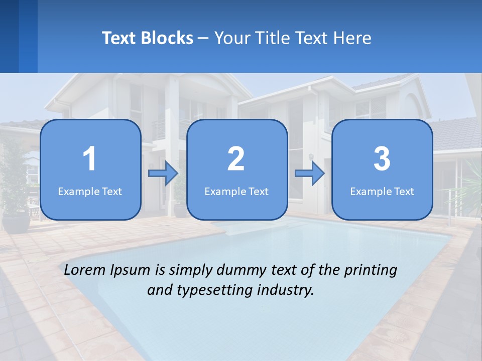 Technology House Cooling PowerPoint Template