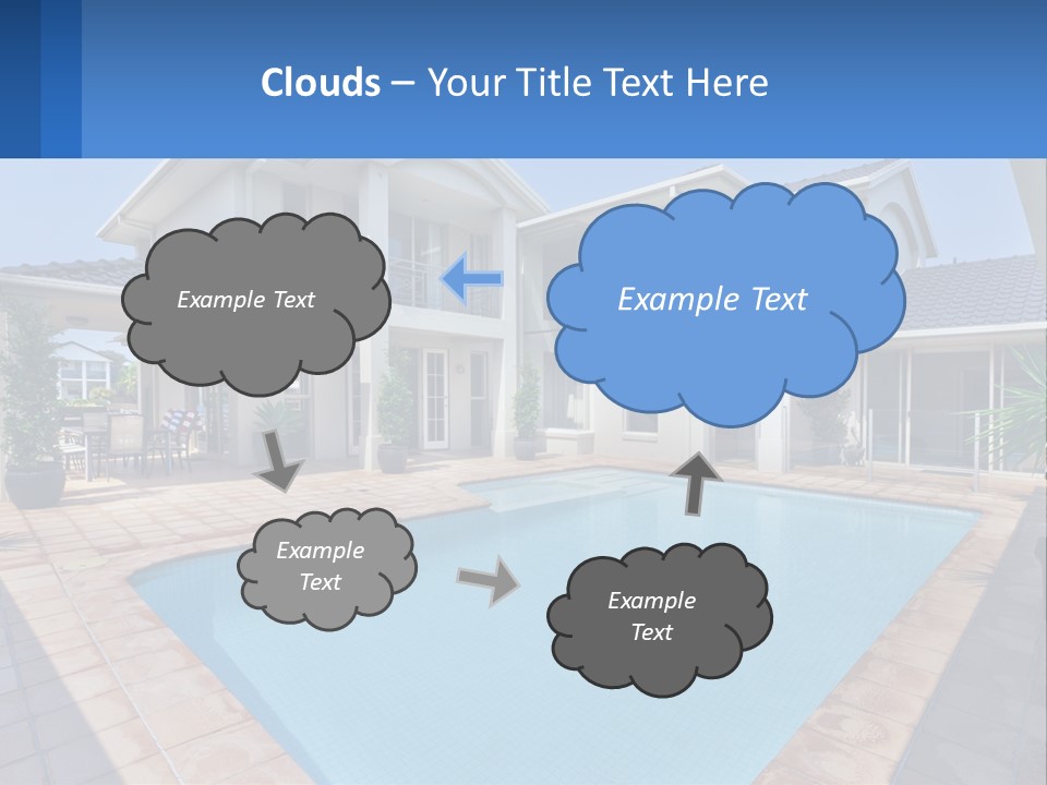Technology House Cooling PowerPoint Template