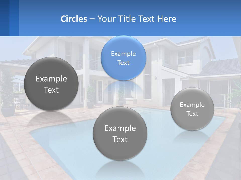 Technology House Cooling PowerPoint Template