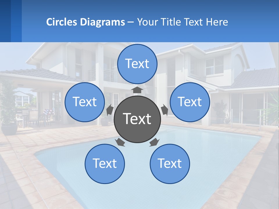 Technology House Cooling PowerPoint Template