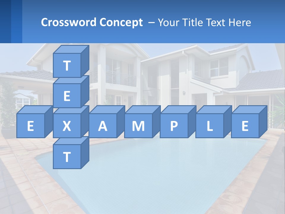 Technology House Cooling PowerPoint Template