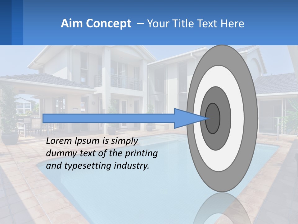 Technology House Cooling PowerPoint Template