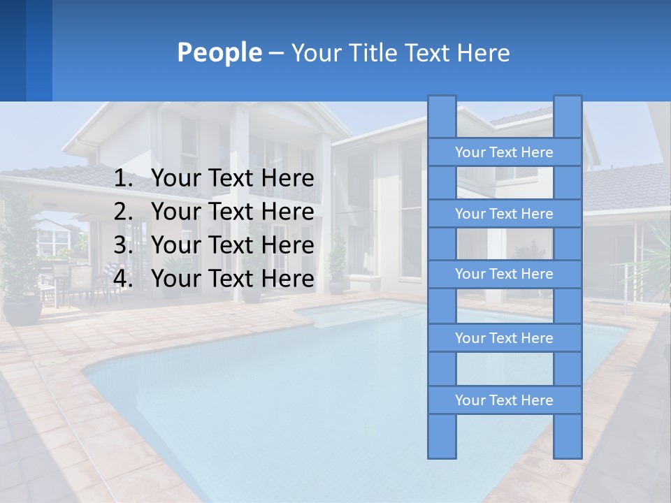 Technology House Cooling PowerPoint Template